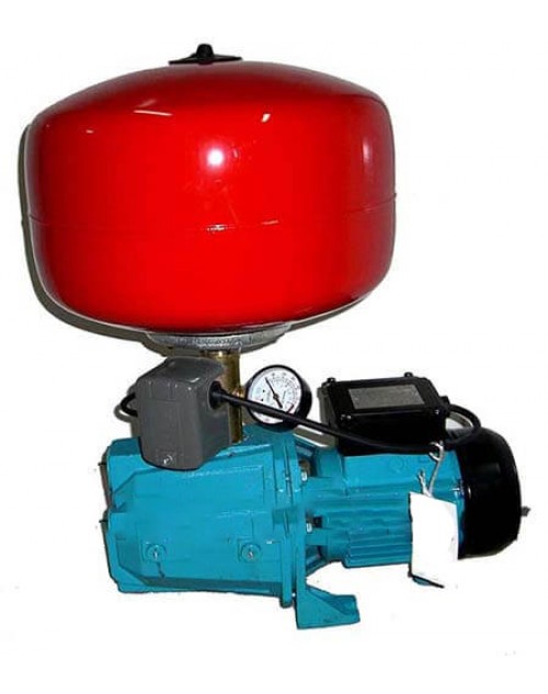 Πιεστικό συγκρότημα JET 1,0 hp/1'' x 1''/220 volt - με δοχείο 24 λίτρα σφαιρικό